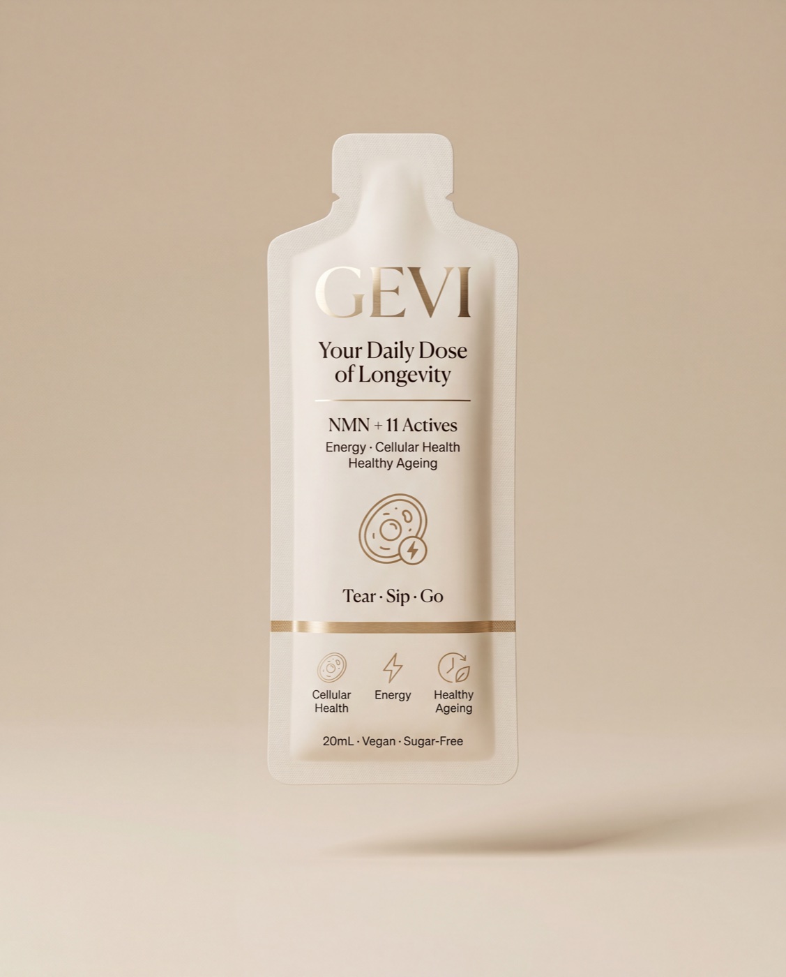 Gevi premium NMN longevity sachet, 20mL